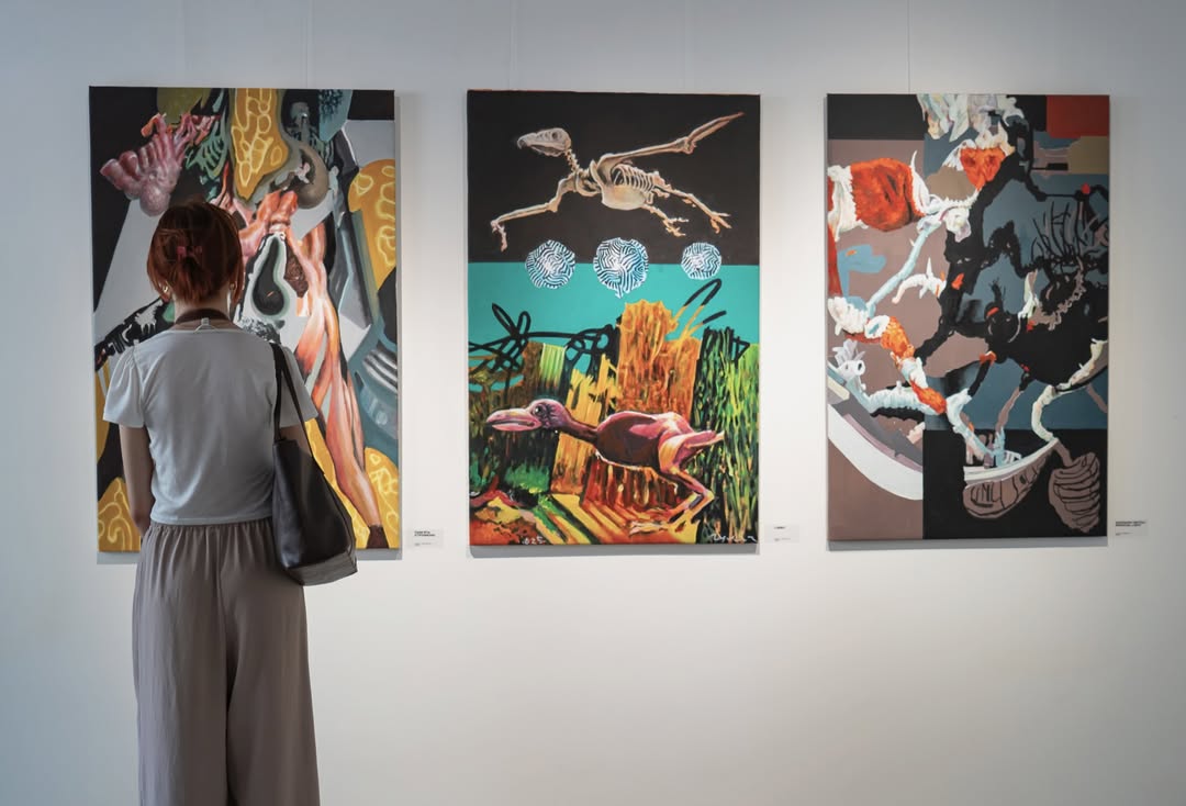 Photo report from the opening of Volodymyr Hulich’s exhibition “Forms of Presence in a State of Limbo”