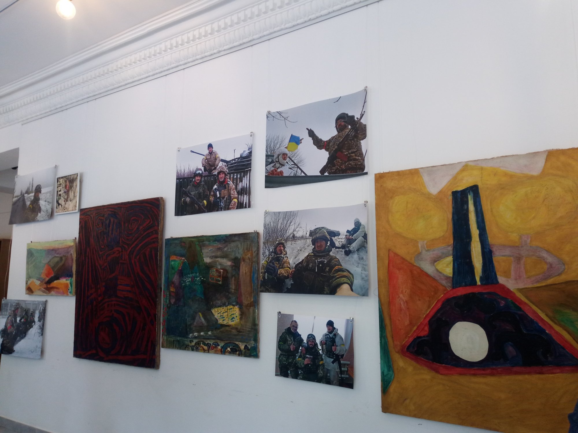 Відкриття художньої виставки Валерія Аргата