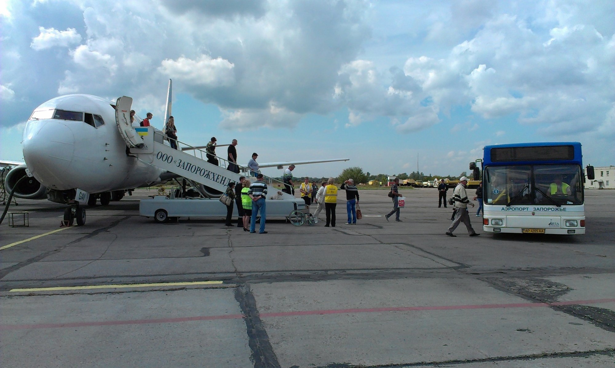 Запорізький аеропорт в цифрах