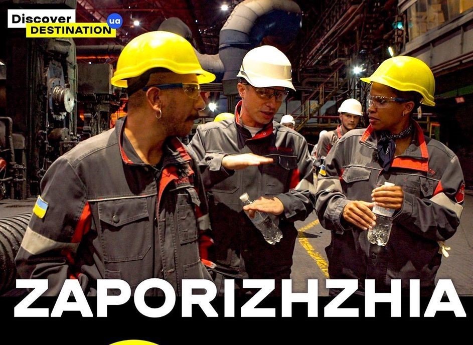 Ukraine through the eyes of foreigners. Zaporizhzhia in the release of the English-language television show DISCOVER DESTINATION UA (video)