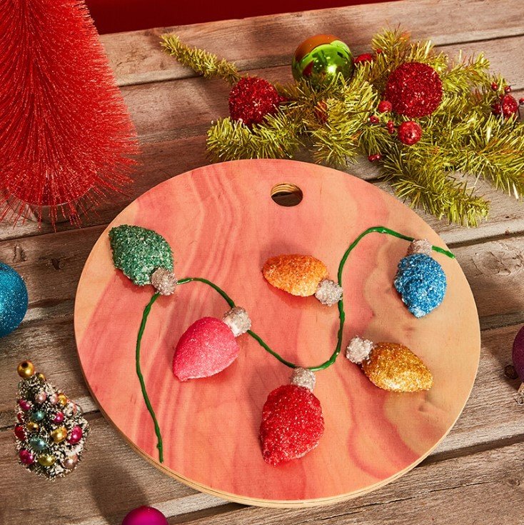 Різдвяні вогники з полуничним смаком