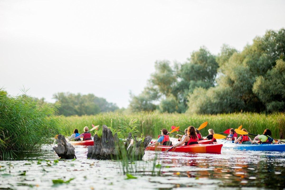 Вечірнє каяк-рандеву. Тури від ТІЦ (відео)