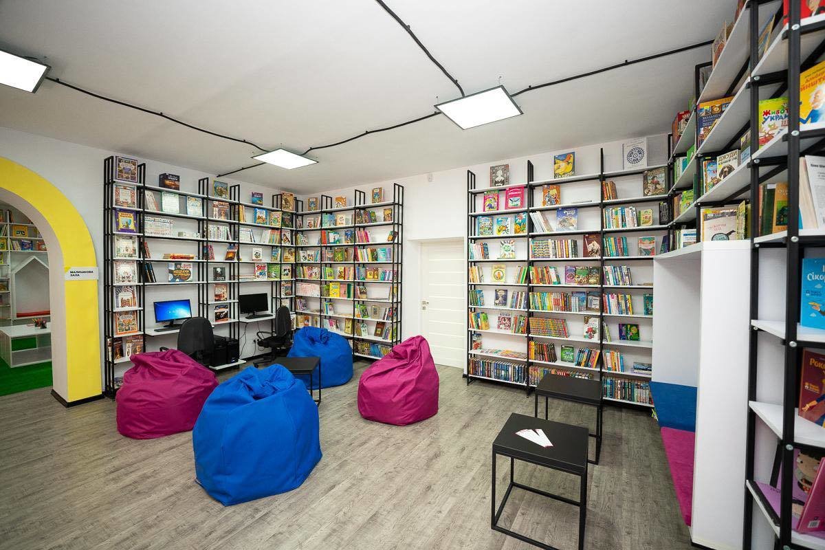 Нові бібліотеки Запоріжжя. Завершено реконструкцію бібліотеки на вулиці Історичній.