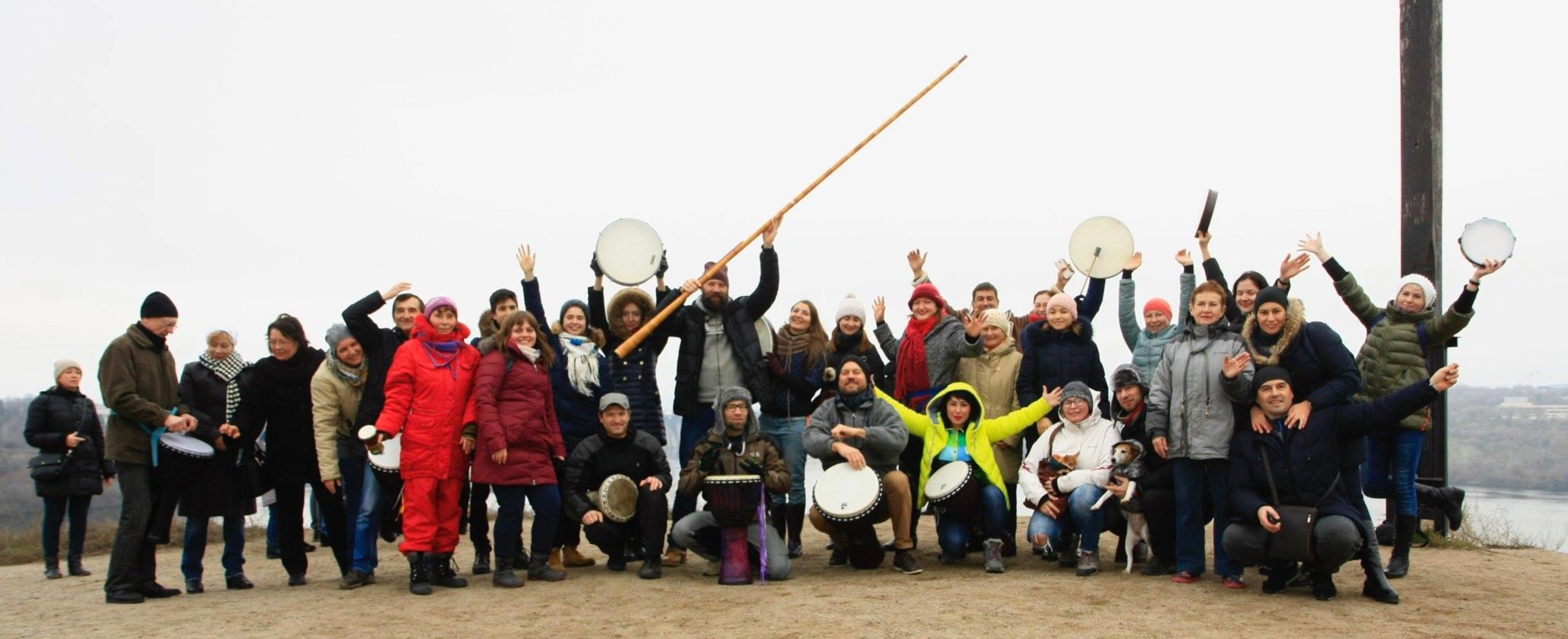 Барабанщики влаштували яскраве дійство на Хортиці