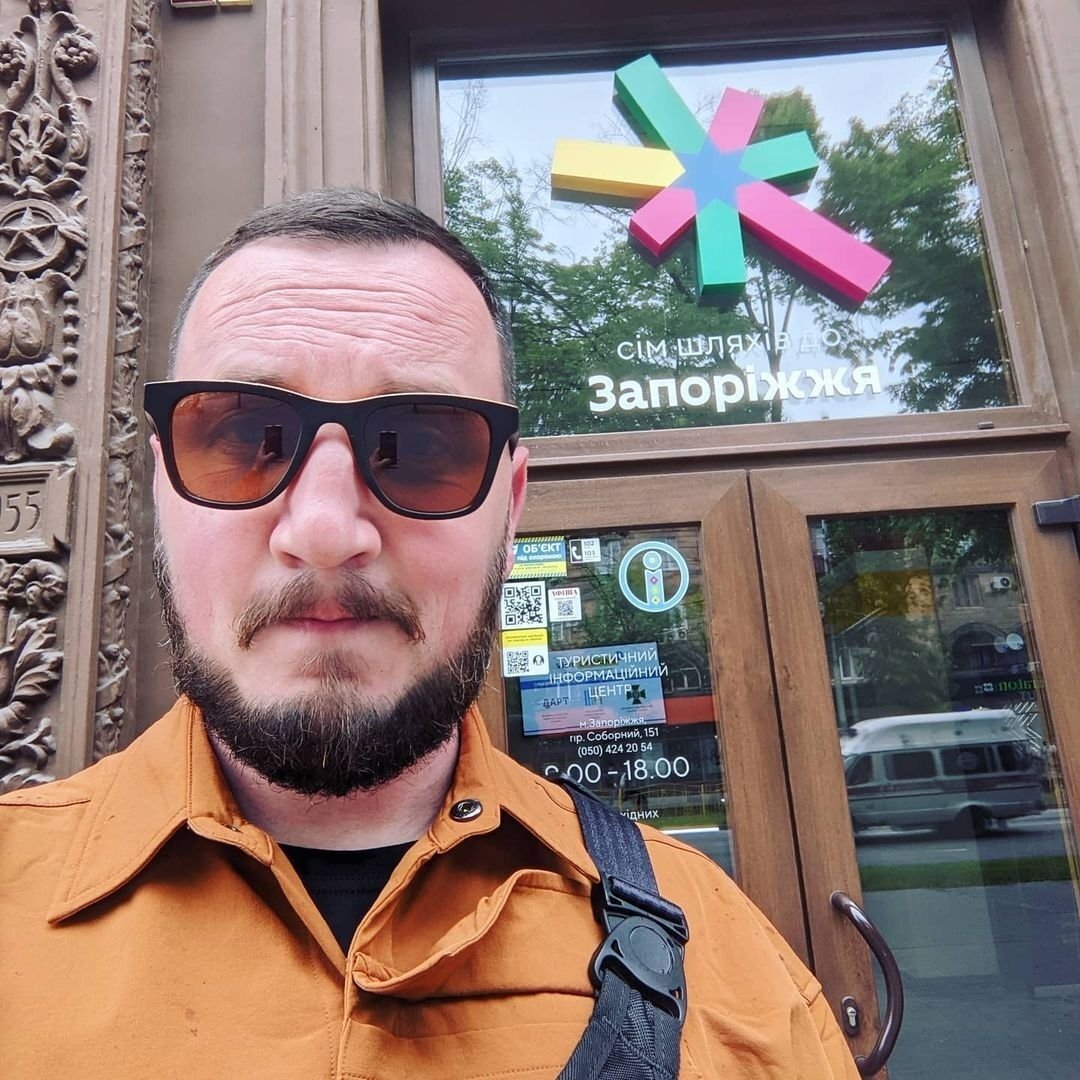 Дмитро Буланов в гостях у ТІЦ - розробник туристичної айдентики Запоріжжя