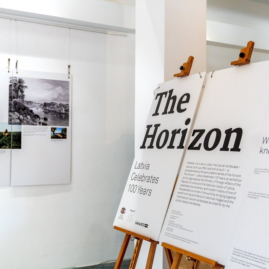 Виставка «The Horizon - Latvia Celebrates 100 Years»