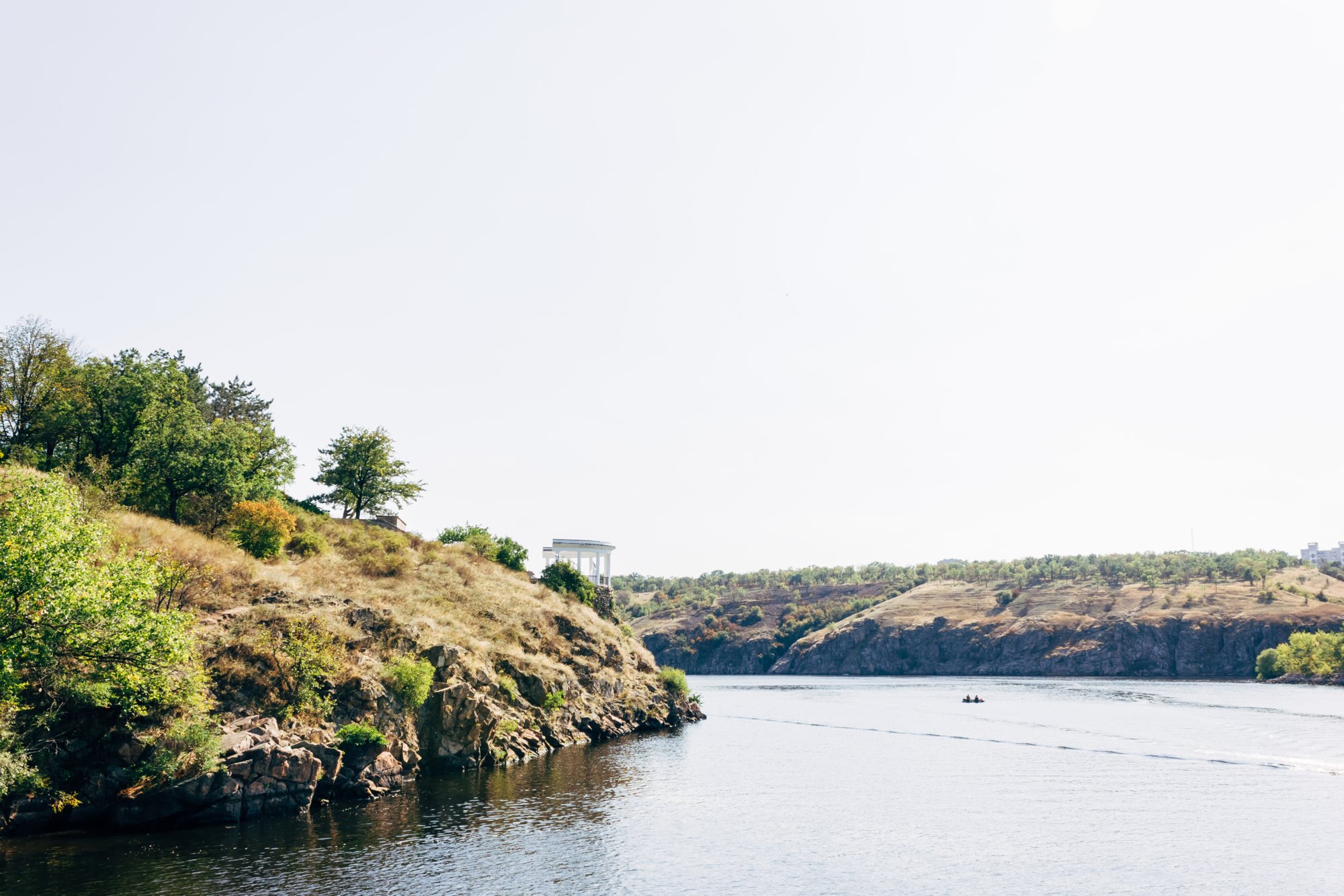 У Запоріжжі з’єднали два береги Старого Дніпра
