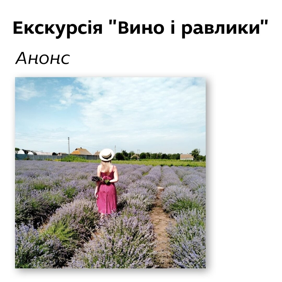 Анонс. Екскурсії "Вино і равлики"