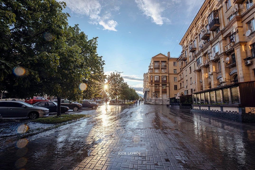 Добірка фото. Запоріжжя після дощу