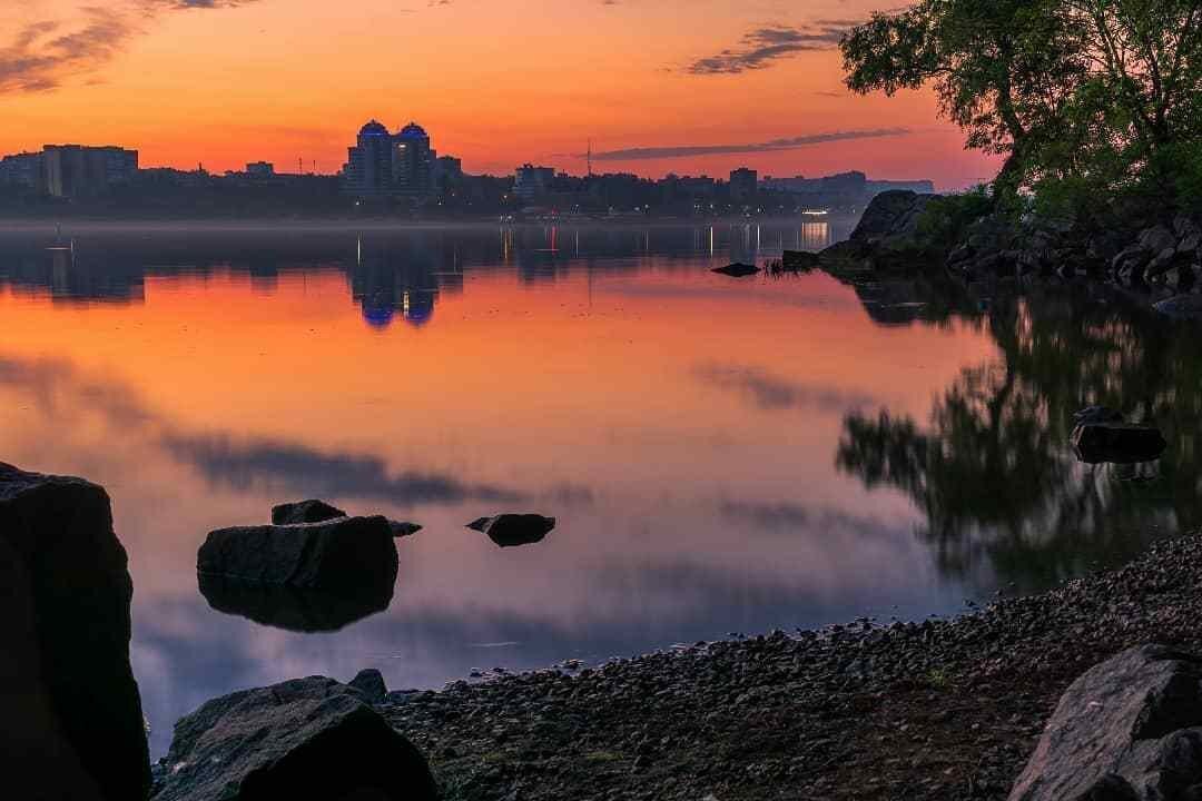 Добірка фото Запоріжжя "Вечірнє місто"