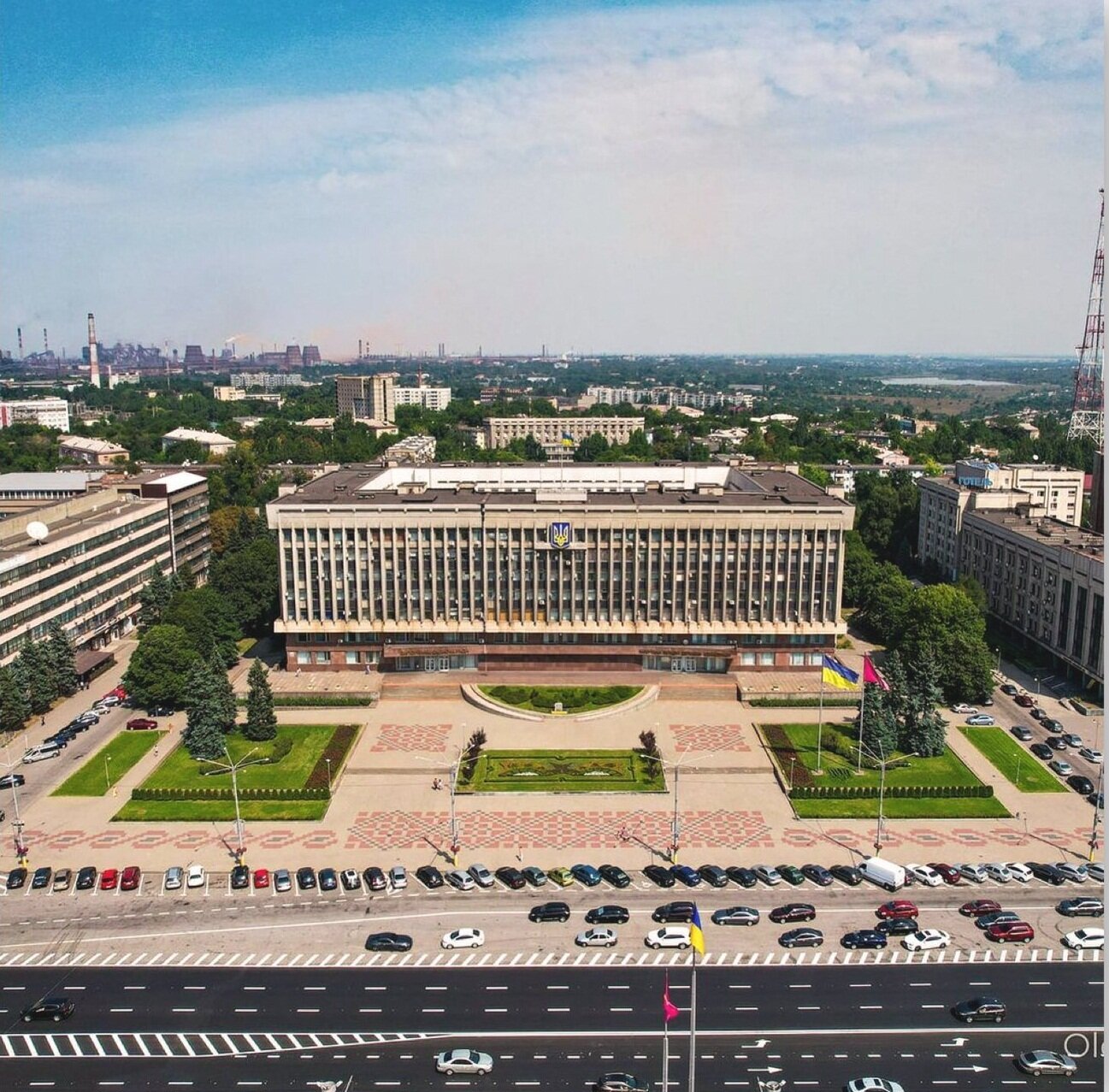 Добірка фото. Запоріжжя з неба