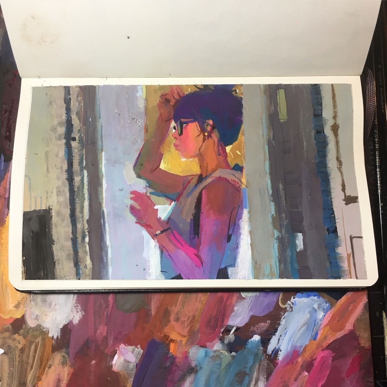 Анонс. Виставка авторських скетчбуків