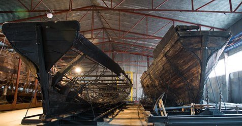 У Запоріжжі відреставрували 300-літню козацьку чайку