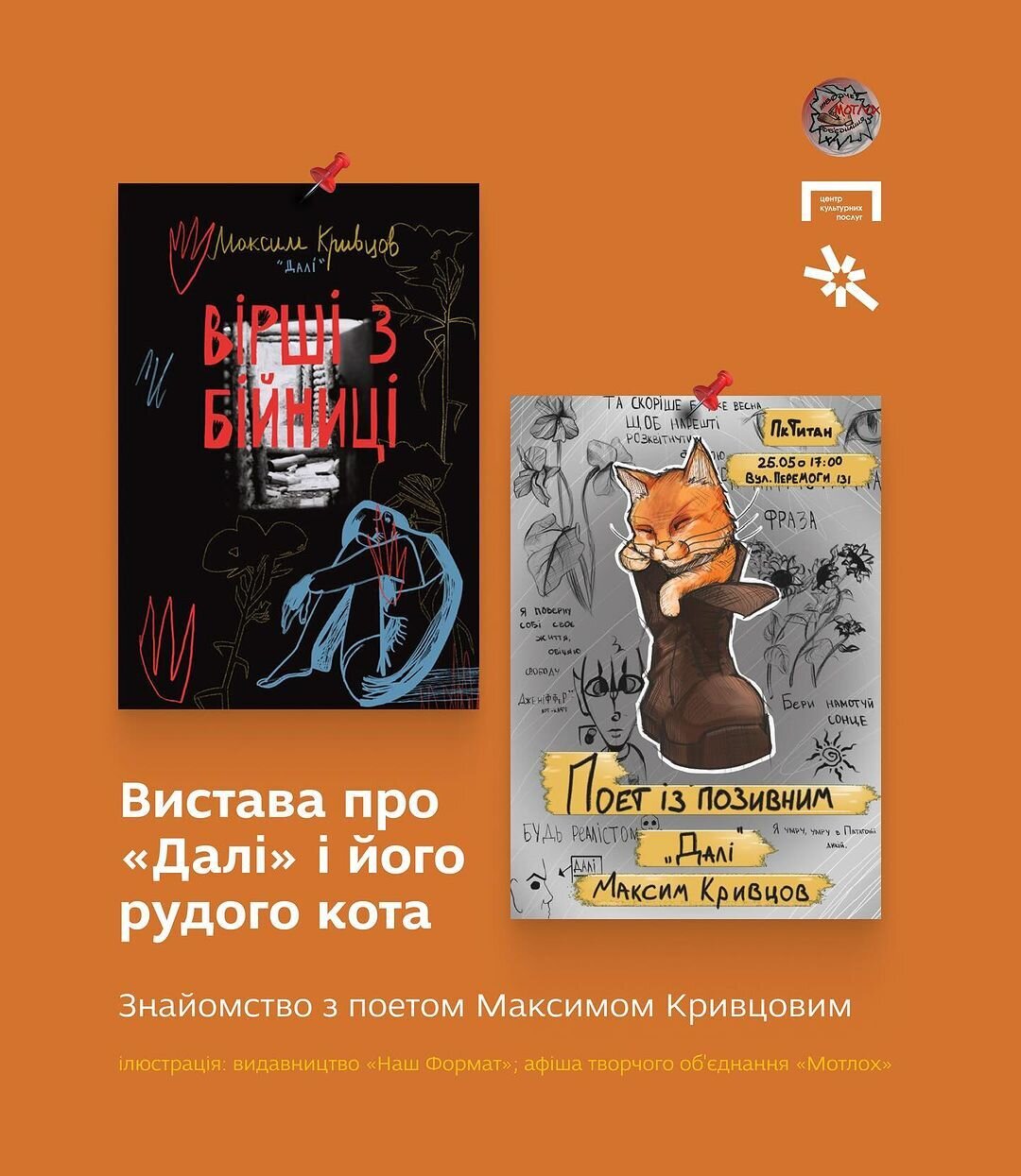 Вистава про "Далі" і його рудого кота