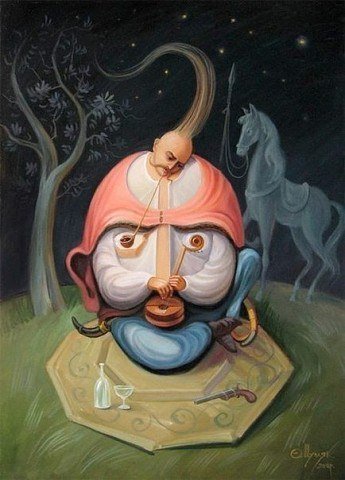 Легенда про козацький чуб