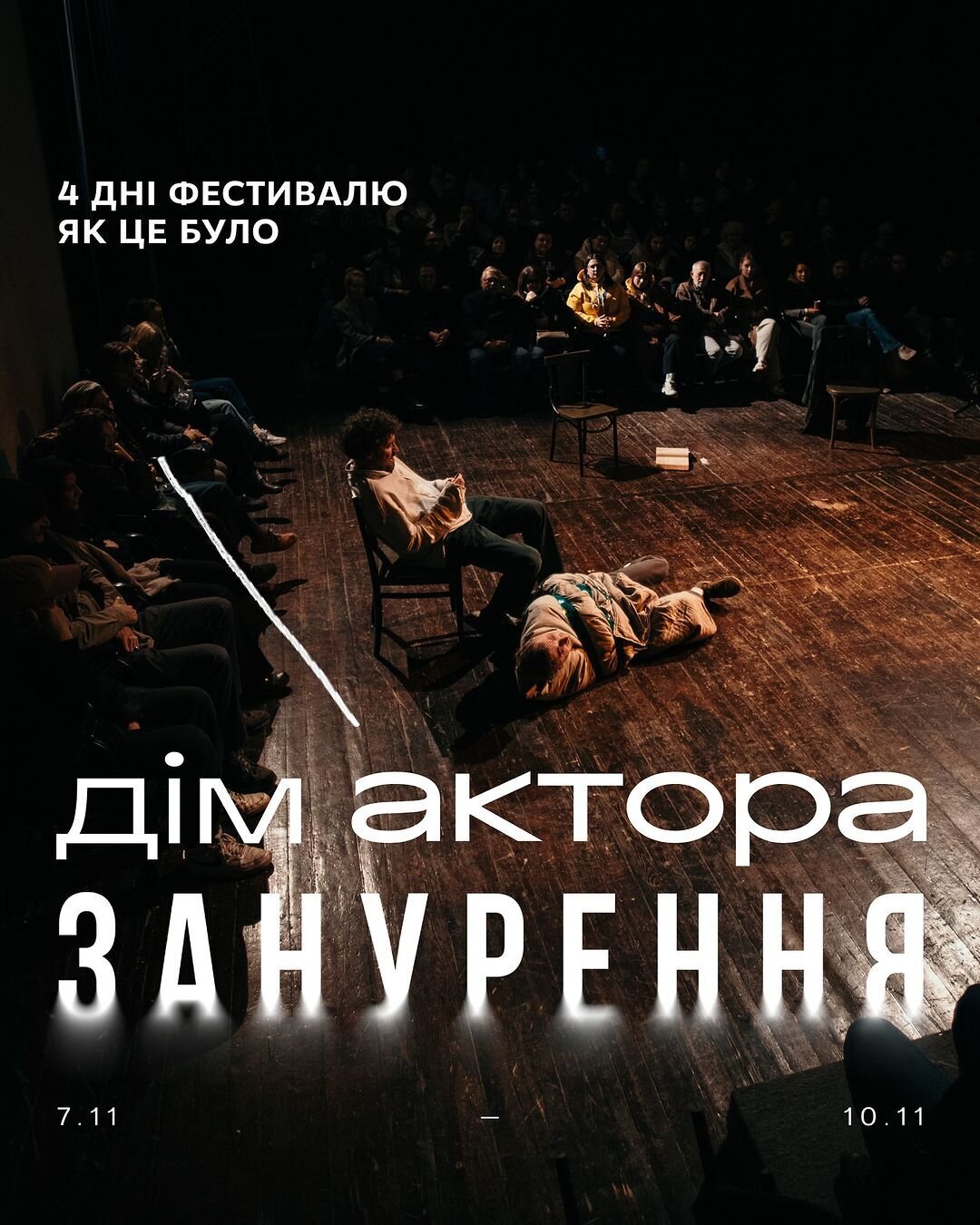 Фестиваль "Дім актора. Занурення": як це було?