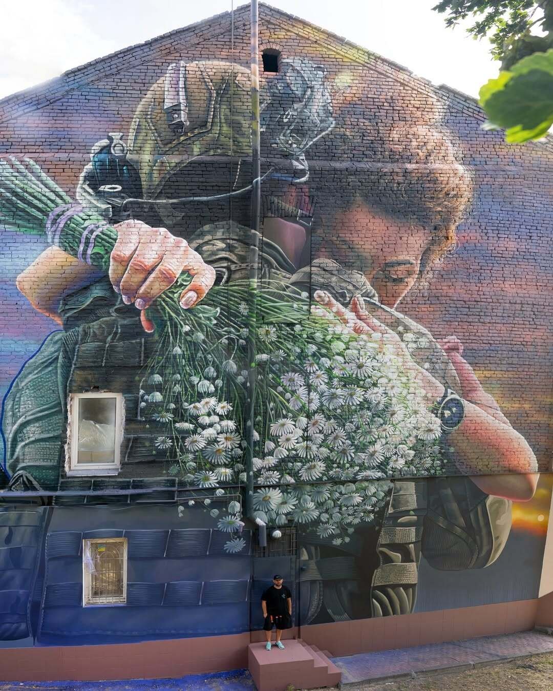 Новий мурал в Запоріжжі від Олександра Корбана