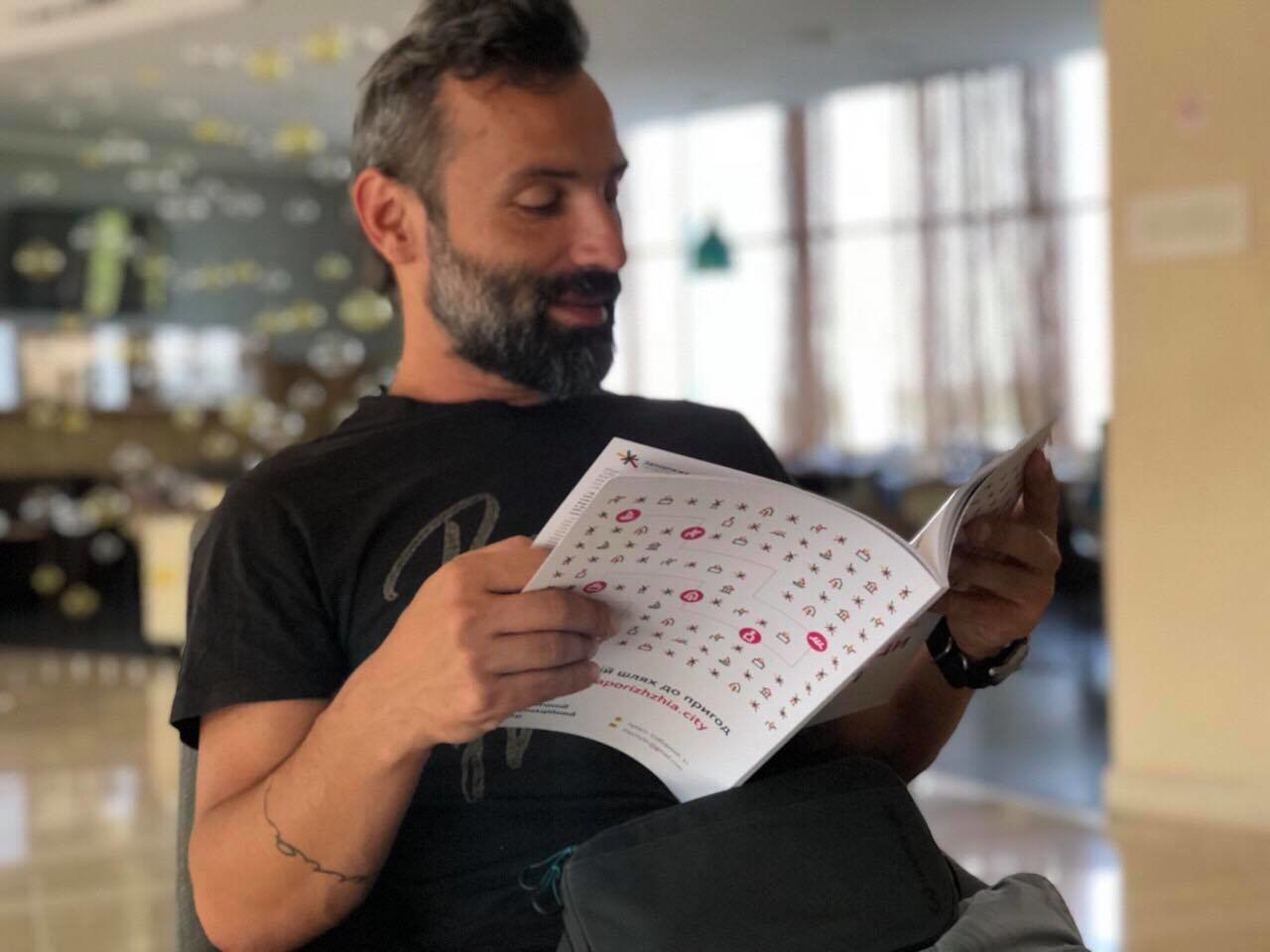 До Запоріжжя з діловим візитом завітав всесвітньо відомий скульптор