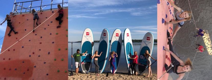 У Запоріжжі відкрився скалодром під відкритим небом