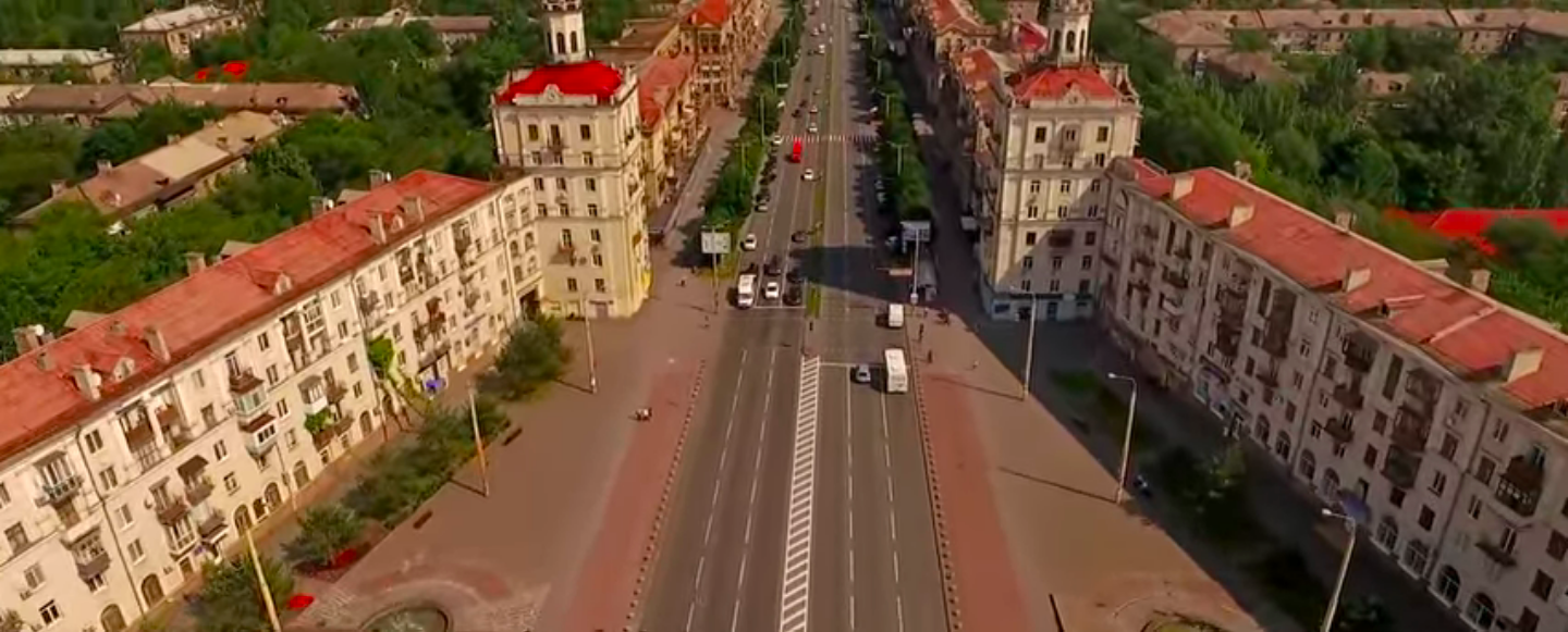 Відео дня: Запоріжжя з висоти пташиного польоту