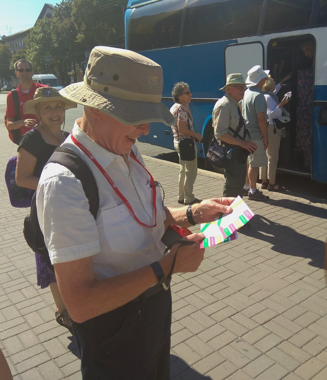 Іноземні туристи відвідали одну із площ Запоріжжя