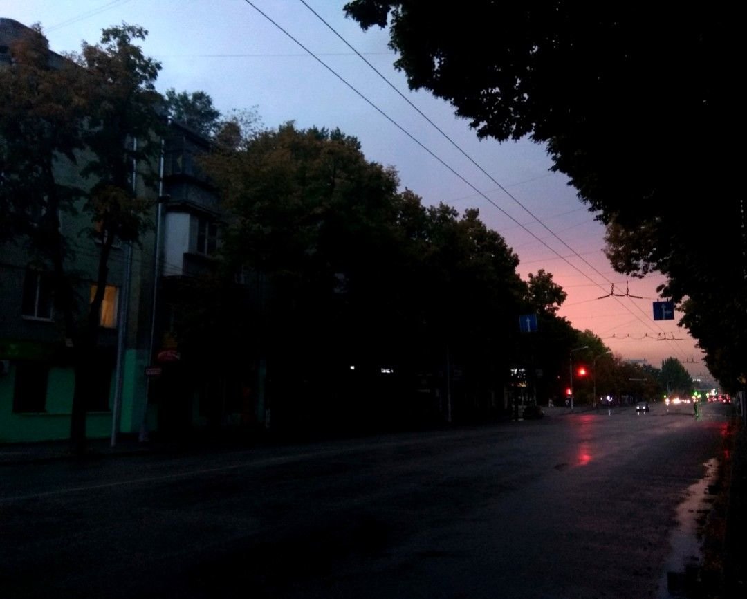 Фото: Ніч у Запоріжжі