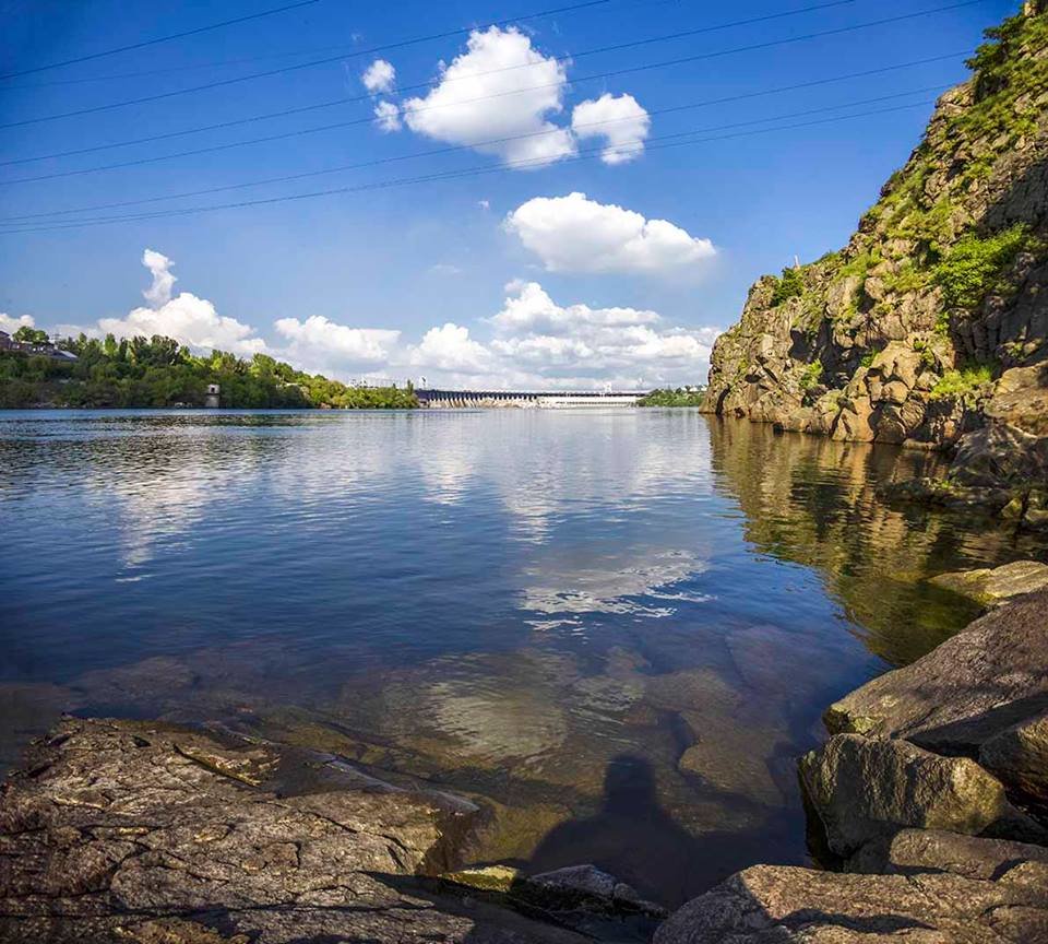 Фото дня: Задзеркалля запорізького Дніпра