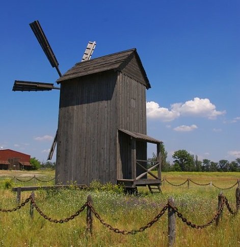 Запорізький млин у серці заповідної Хортиці