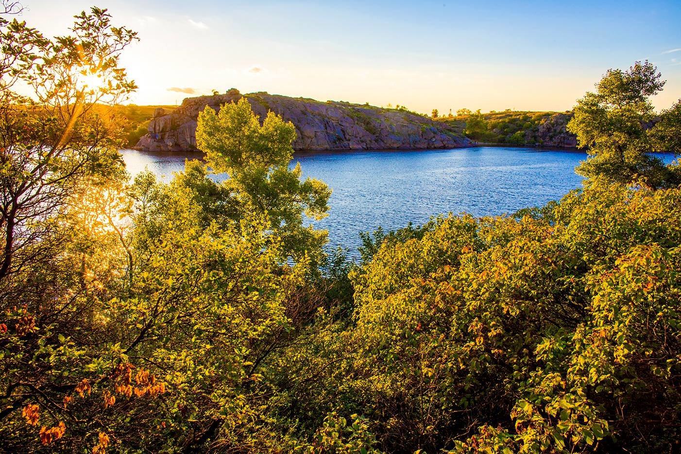 Фото: мальовнича осінь у Запоріжжі