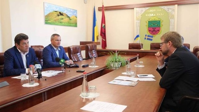 Учора Запоріжжя відвідав посол Швеції