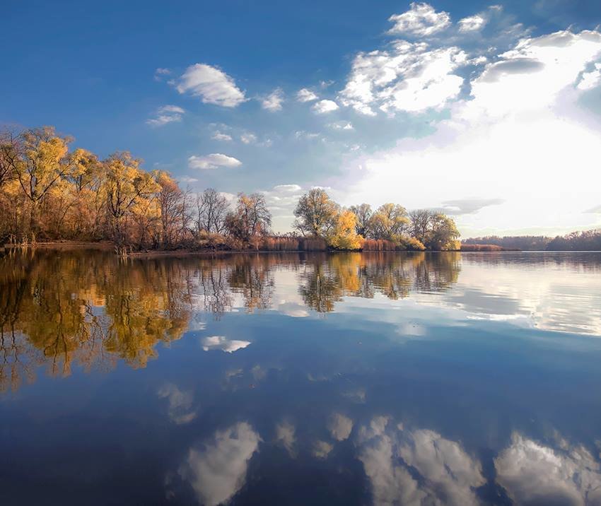 Фото: мальовничі протоки запорізької Хортиці