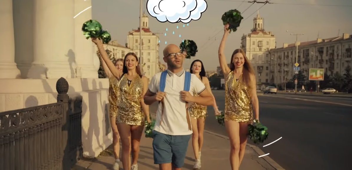 Турецький співак зняв кліп на вулицях Запоріжжя