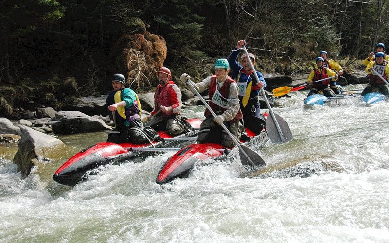 Змагання на кубок України з водного туризму «Карпатське ралі»