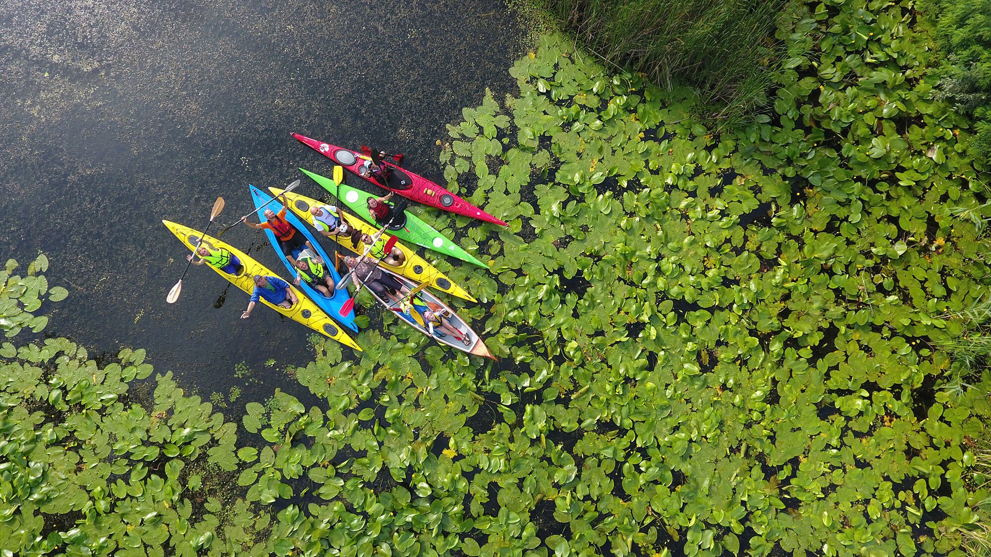 Школа каякінга. Прогулянки на байдарках