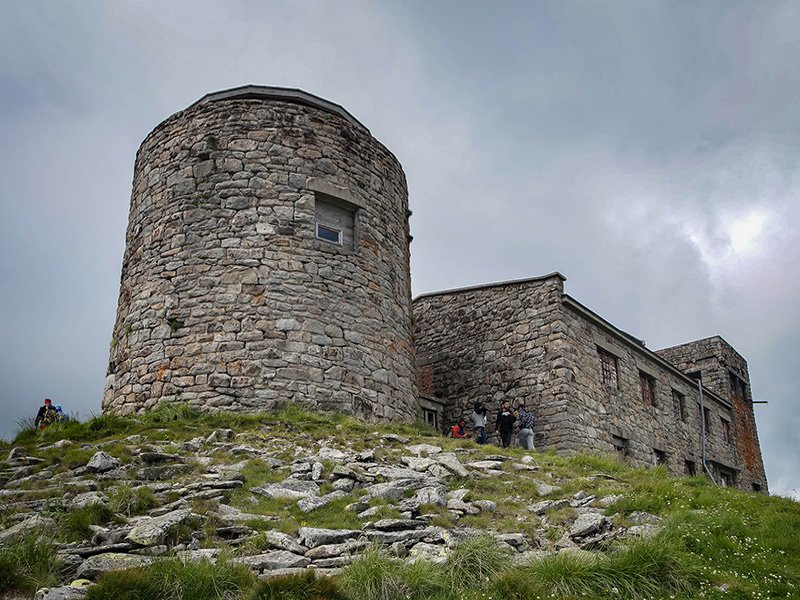 Astronomic and meteorological observatory on Pip Ivan Mountain