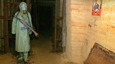 Excursion to the catacombs of Odessa