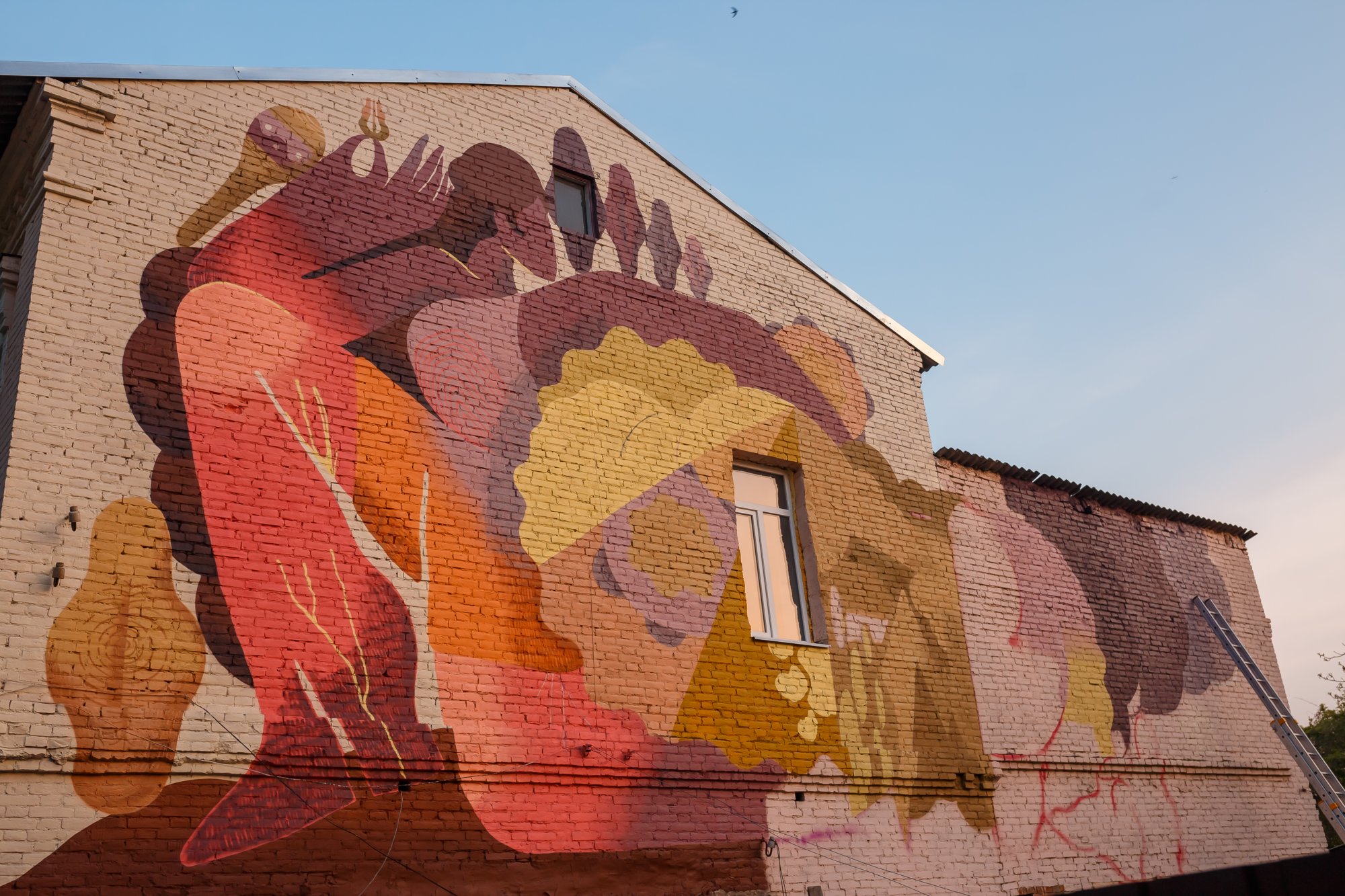 Мурал "Муза"