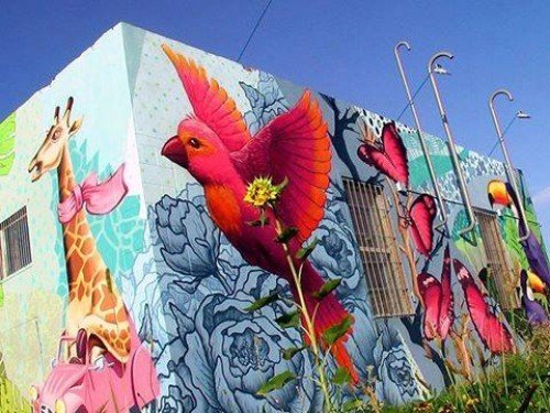 Мурал "Природні мотиви"