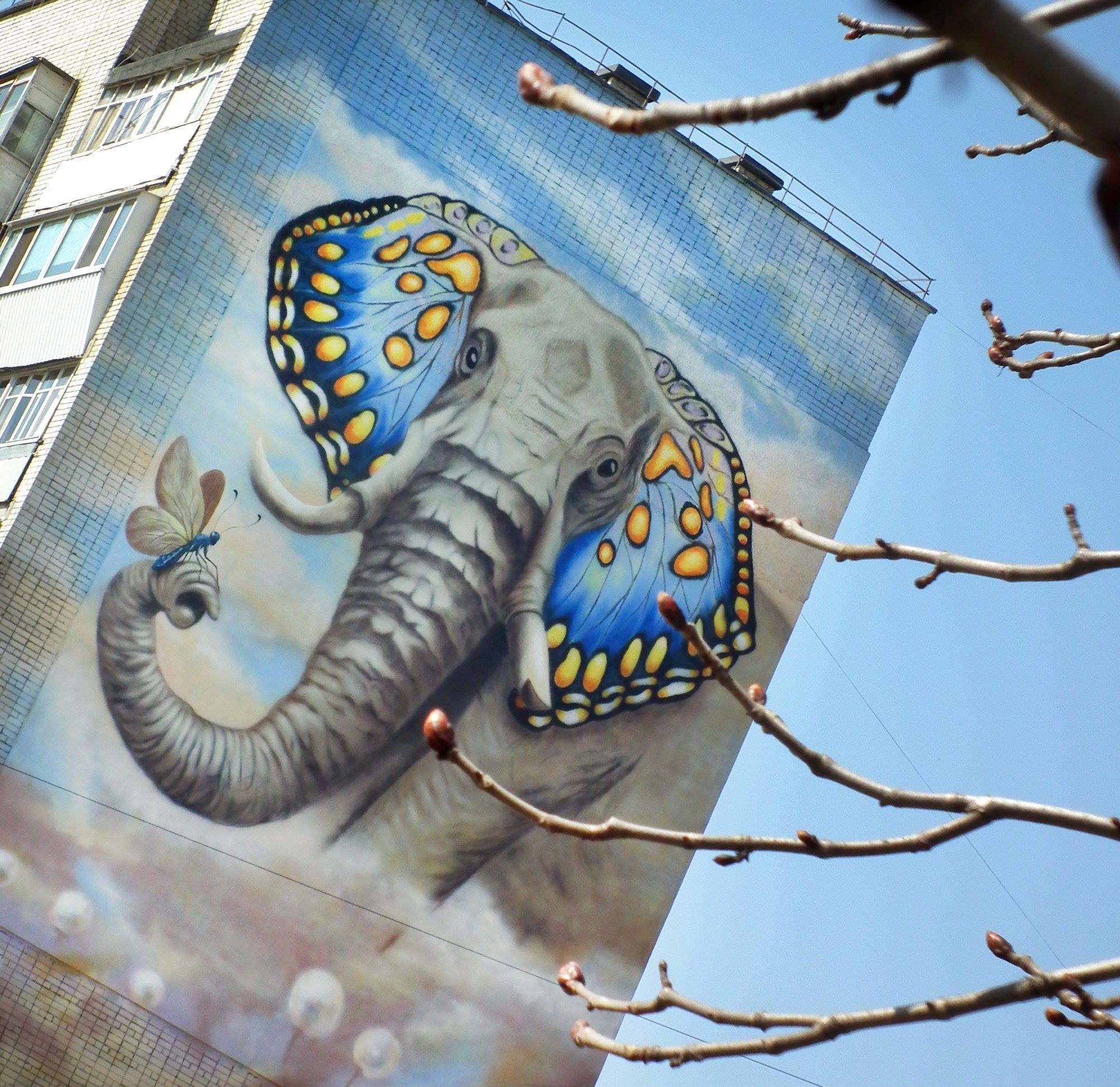 Мурал "Слон"