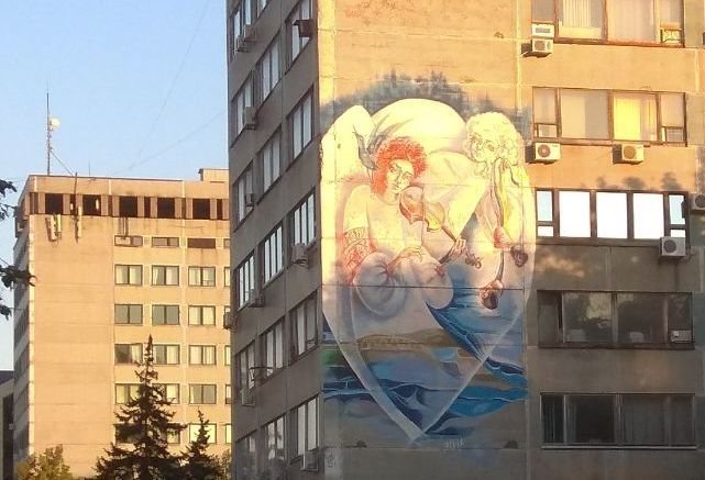 Мурал "Янголи"