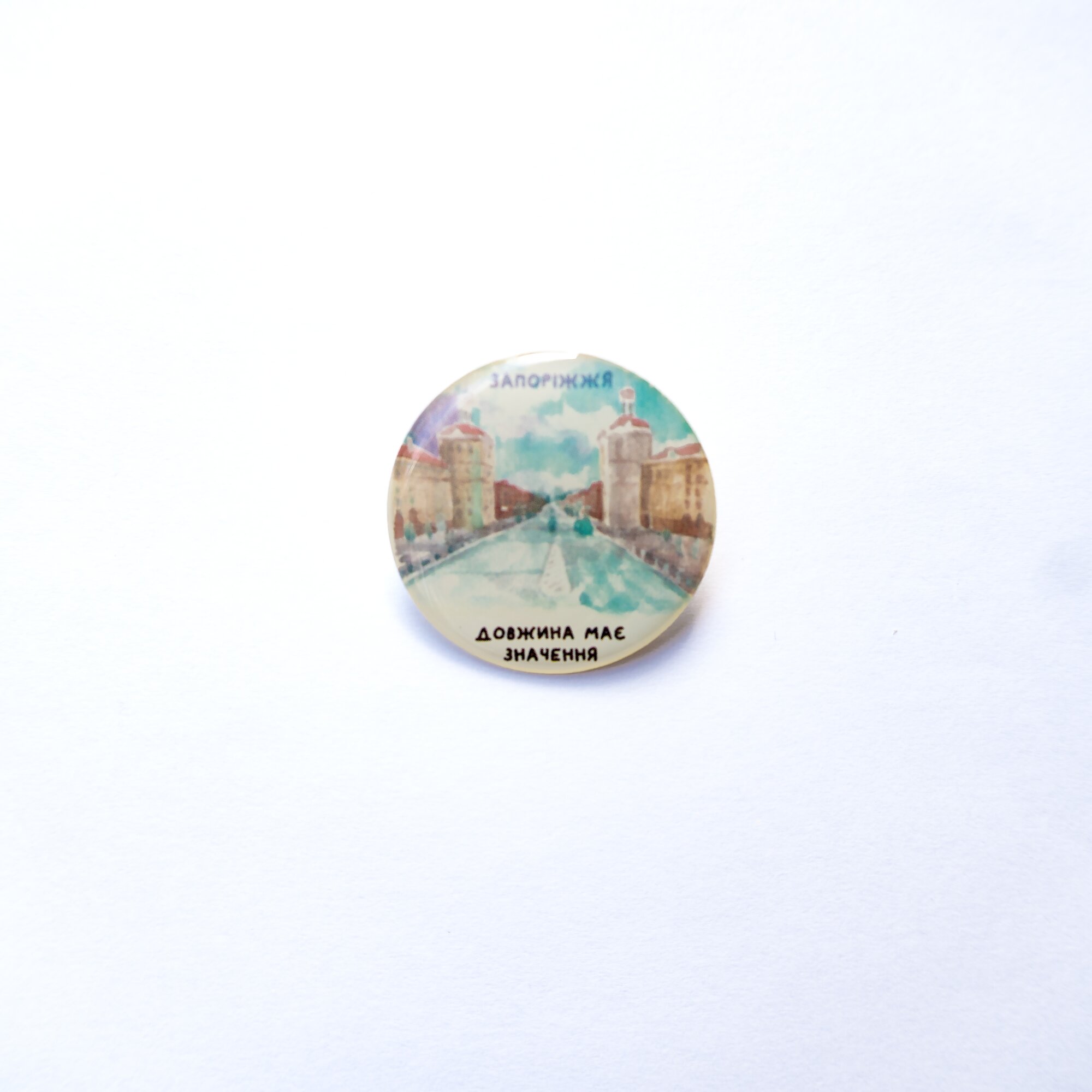 Значок пластиковий (великий)